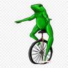 Dat Boi Pepe The Iron On Heat Transfer Printing Vinyl Patches Sticker for Clothes DIY Appliques Washable Patches
