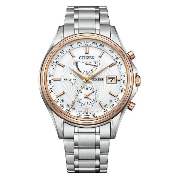 Citizen АТ9134-68W ( Посмотрите радиоуправляемую модель EXCEED Eco-Drive, посвященную 45-летию) Круглый