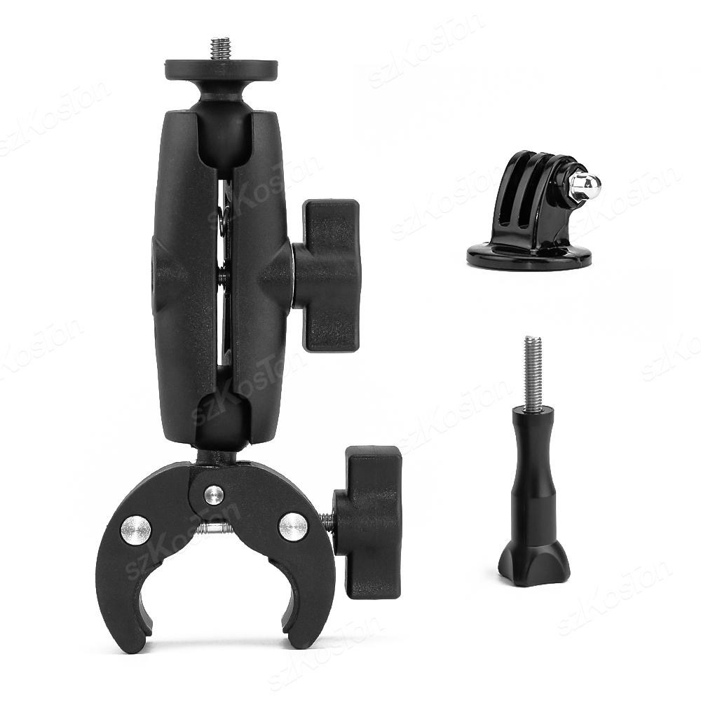 22-32 мм Велосипедный зажим Фиксированный кронштейн Крепление на руль велосипеда Держатель Адаптер Зажим Основание 1/4 для Gopro 13 Action Insta 360 X4 X3