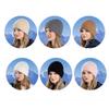 Hat Gloves Scarf Suit Men Winter Warm Knitted Hat Outdoor Riding Ear Protection Wool Hat Women Sleeve Cap Skullies Beanies