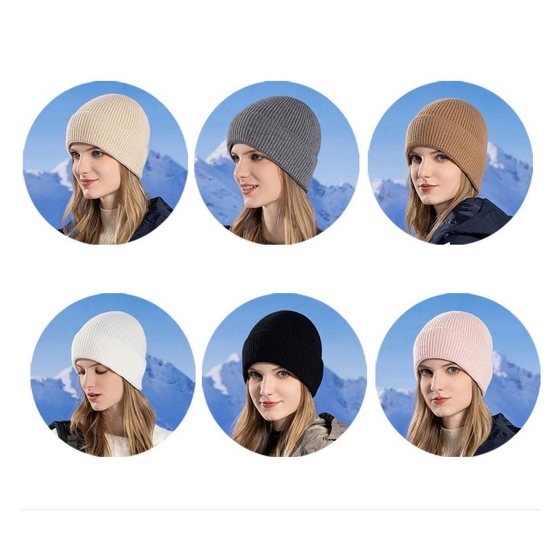 Hat Gloves Scarf Suit Men Winter Warm Knitted Hat Outdoor Riding Ear Protection Wool Hat Women Sleeve Cap Skullies Beanies