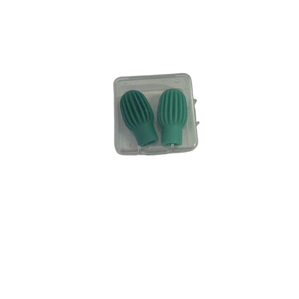 Silicone Drumstick Mute Sleeves - Portable Silent Practice Pad for 7A/5A Drum Set Noise Reduction