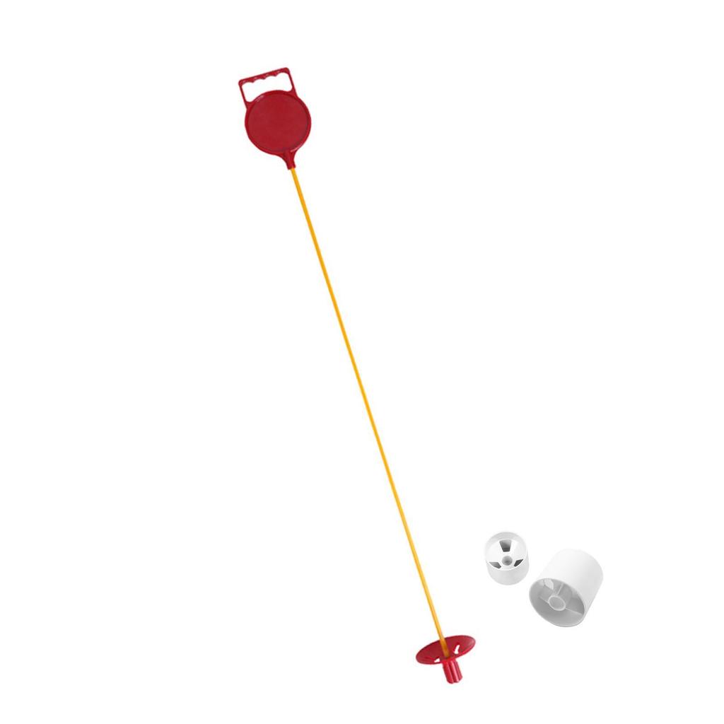 Golf Flagstick and Cup Fiberglass Stick Golf Pole and Cup Portable Golf Pin and Cup Set for Outdoor Training Practice Yard Lawn
