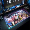Zenless Zone Zero Коврик для мыши Игровой RGB-коврик с подсветкой Животное Клавиатура Девушка-геймер XXL Коврик для ноутбука Настольные коврики Deskpad