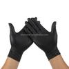 100pcs/box S,M,L Black Nitrile Tattoo Gloves Disposable Tattoo Latex Gloves