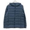 Uniqlo Seamless Down Jacket M Navy System With Storage Bag Women Used