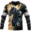 Fashion Mens Animal Hoodies 3D Printed Love Horse Sweatshirt Hoodie Harajuku Spring Autumn Streetwear Unisex Casual Tracksuit