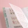 120 Slots Nail Sticker Album Empty Storage Book Collecting Water Decals
