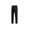 Li Ning Fitness Series Solid Color Logo Knitted Sports Pants Men Bottoms Black AKLT987-1