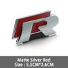VW 2026 Hot 3D Metal R Grille Badge Rear Tail Trunk Emblem MDJH2 Decal Stickers For Volkswagen VW Polo Passat Golf Jetta Tiguan Sagita