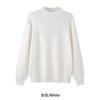 Autumn Winter Long Sleeve Inner Wear High End Mock Neck Sweater Men Korean Style Loose Casual Solid Color Knit Base Layer