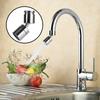 Stainless Steel Nozzles Faucet Water Saving Kitchen Faucet Universal Faucet Splash-Proof Swivel 720° Rotation Kitchen Faucet