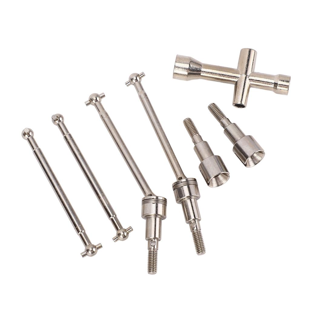 Комплект переднего и заднего приводного моста Металлический приводной вал Замена для 16101PRO 16102 16103 16201 Бесколлекторный