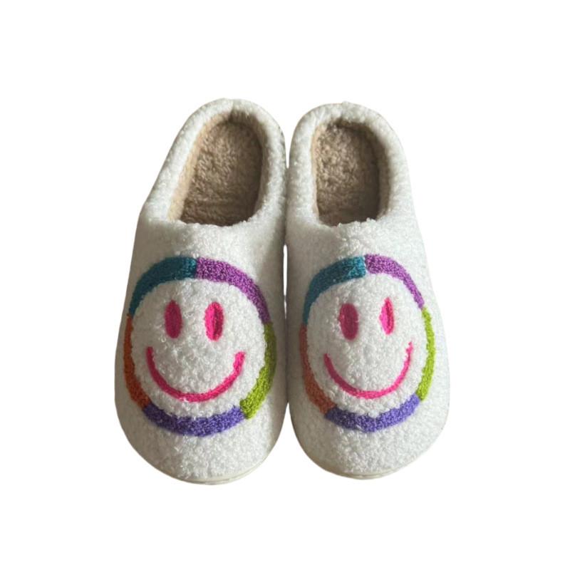 Mushroom Winter Cozy Home Slippers With Non Slip Rubber Sole For Men And Women