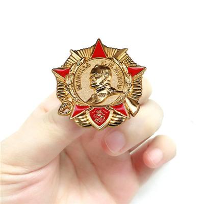 Эмалированные булавки, советский маршал Второй мировой войны, брошь, металлическая медаль в стиле панк, значок, аксессуары, ювелирные изделия, подарки