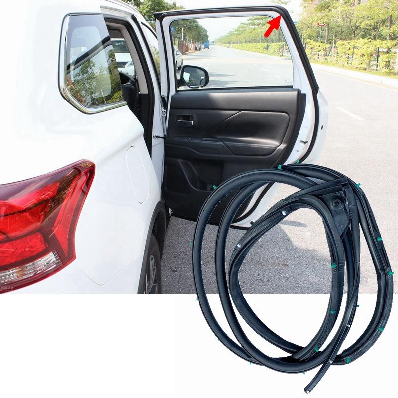 1PCS Left/Right Rear Door Weatherstrip Moulding Rubber Seal For Honda Civic Sedan 2006-2011 OEM 72850-SNA-A01 72810-SNA-A01