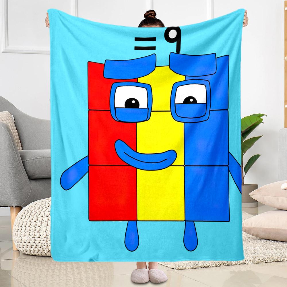 Numberblocks Blanket Ultra-Soft Suitable for Bed Office Chair for All Occasions Playful Design Unique Gift for Family and Friends Camping