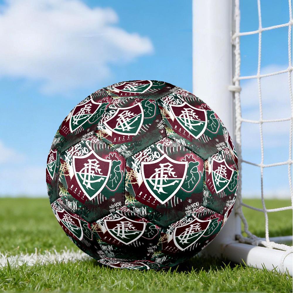 Soccer Club Emblem Design Printed Size 5 Soccer Balls, High-Quality, Anti-Slip, Protective Football, A Unique Gift , Birthdays, Christmas Gifts
