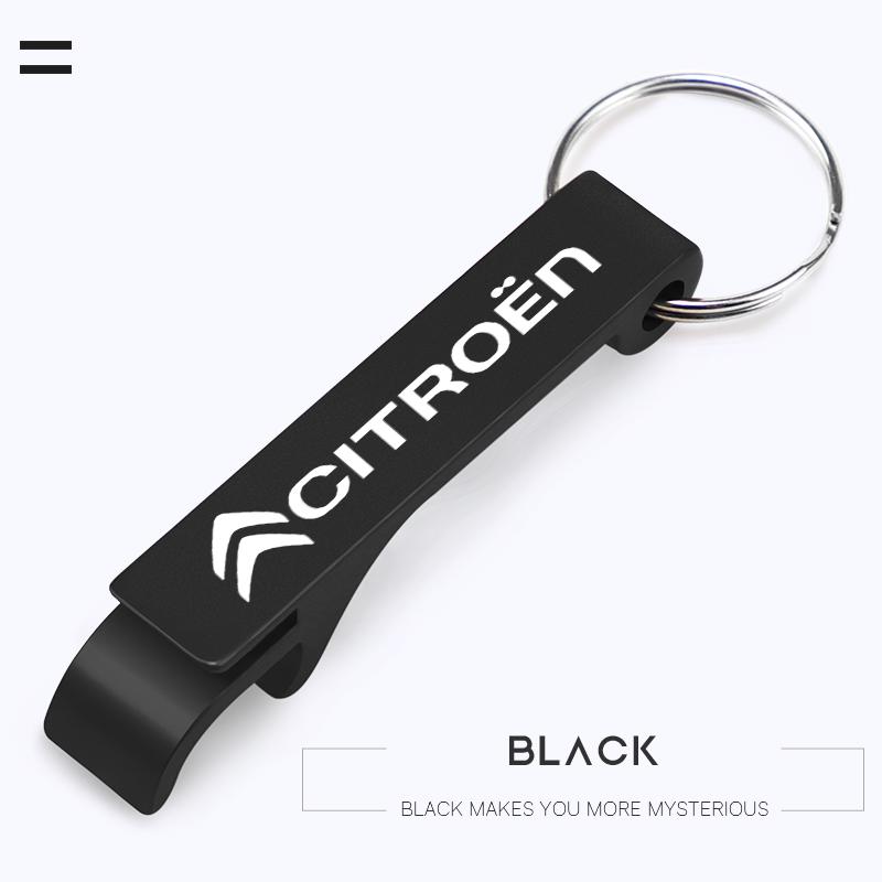 Car Badge Carbon Fiber Keychain Car Styling Custom Key Ring For Citroen Grand Picasso Jumper Cactus Saxo 2CV VTS DS3 DS4 DS5 RD3