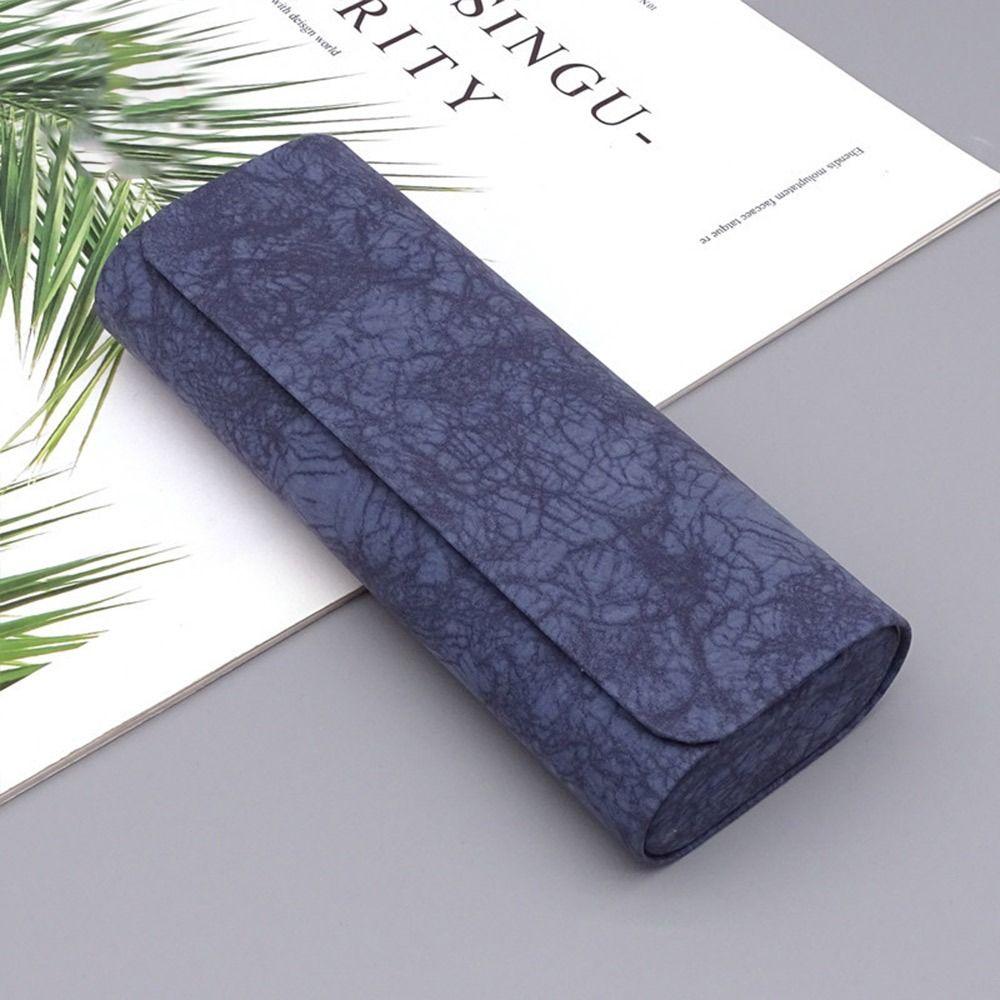 Protective Case Glasses Box PU Leather Eyewear Case Portable Glasses Case Men