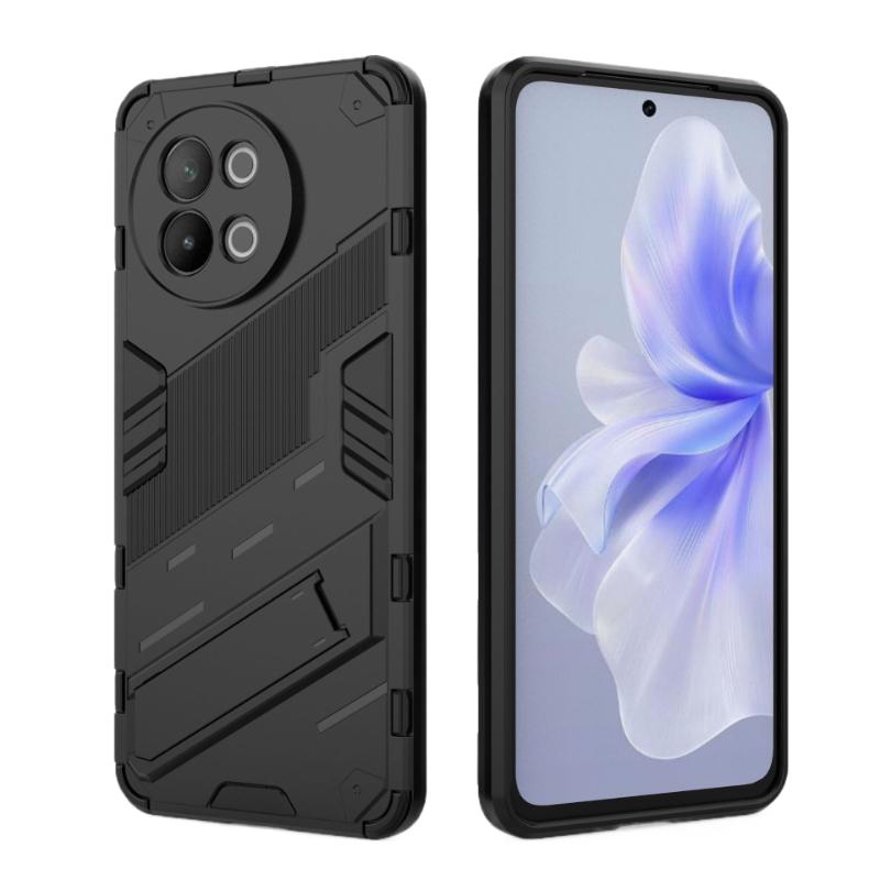 For Vivo S18e S18 E 5G Armor Shockproof Phone Case Back Cover Magnetic Kickstand Anti-Fall Protect Coque Cases