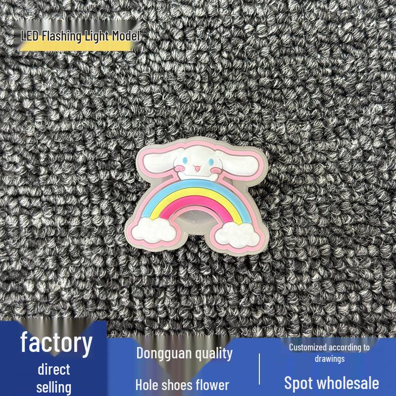 Светодиодные мигающие цветочки Аксессуары для обуви KT Cat