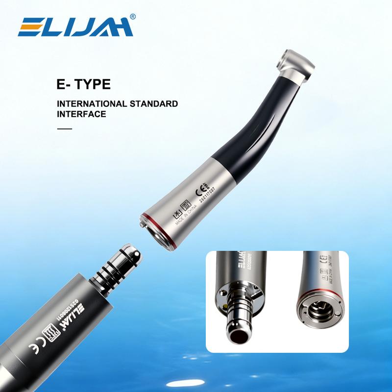 SYJH Dental Low Speed Handpiece Fiber Optic 1:1/1:4.2/1:5 Increasing Speed Contra Angle Internal Water Spray Handpiece Equipment