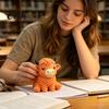 Stress Ball Fidget Toy Highland Cow Relief Toy, Squeezable Cattle Sensory Soft Calming for Office Home and Classroom Shape
