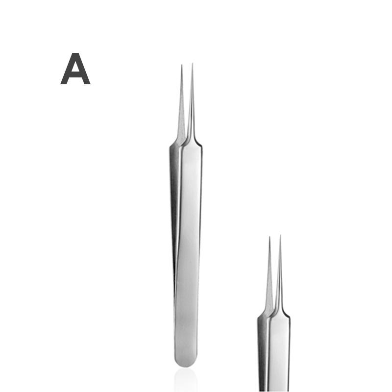 Quality Stainless Steel Blackhead Extractor Blackhead Remover Tweezer for Pimple Blemish Comedones