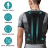 For Men Women Adjustable Back Support Low Shoulder Brace Belt Posture Corrector