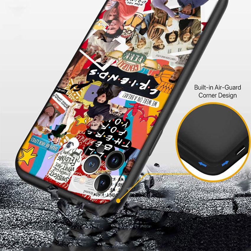 CJ51 F-friends Soft Shell Phone Case for Xiaomi Xiaomi Poco M4 M5 M6 M7 X3 X6 X7 F8 Ultra Pro GT NFC