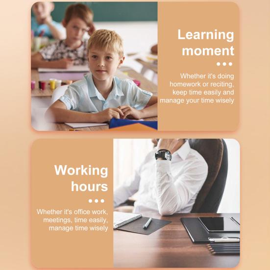 Learning Timer for Studying Countdown Date Timer Beep Light Timer Clock Multi-Function