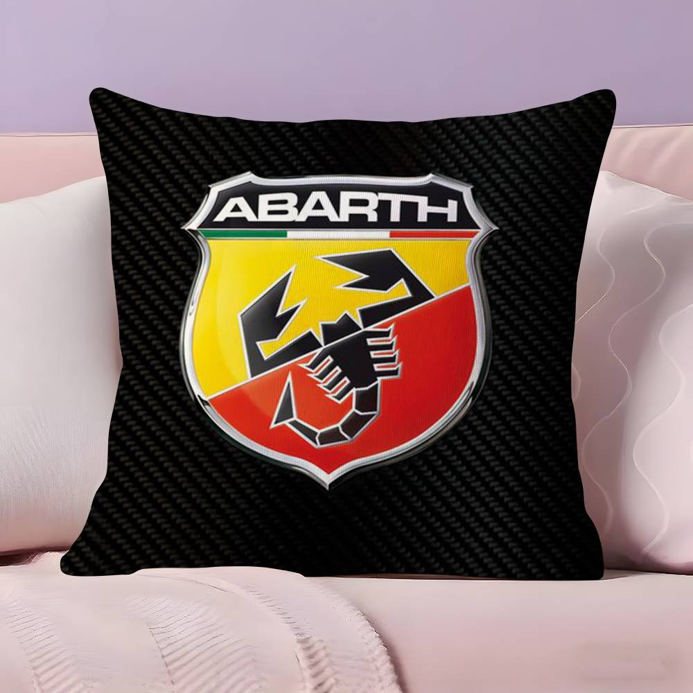 A-Abarth Scorpion Наволочка Ультрамягкая Кожевенно-дружелюбная Ткань Облакоподобный Комфорт и Скрытая Молния