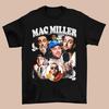 РАСПРОДАЖА Хлопковая футболка с коротким рукавом Mac Miller Унисекс Все размеры S-345XL Унисекс Футболка