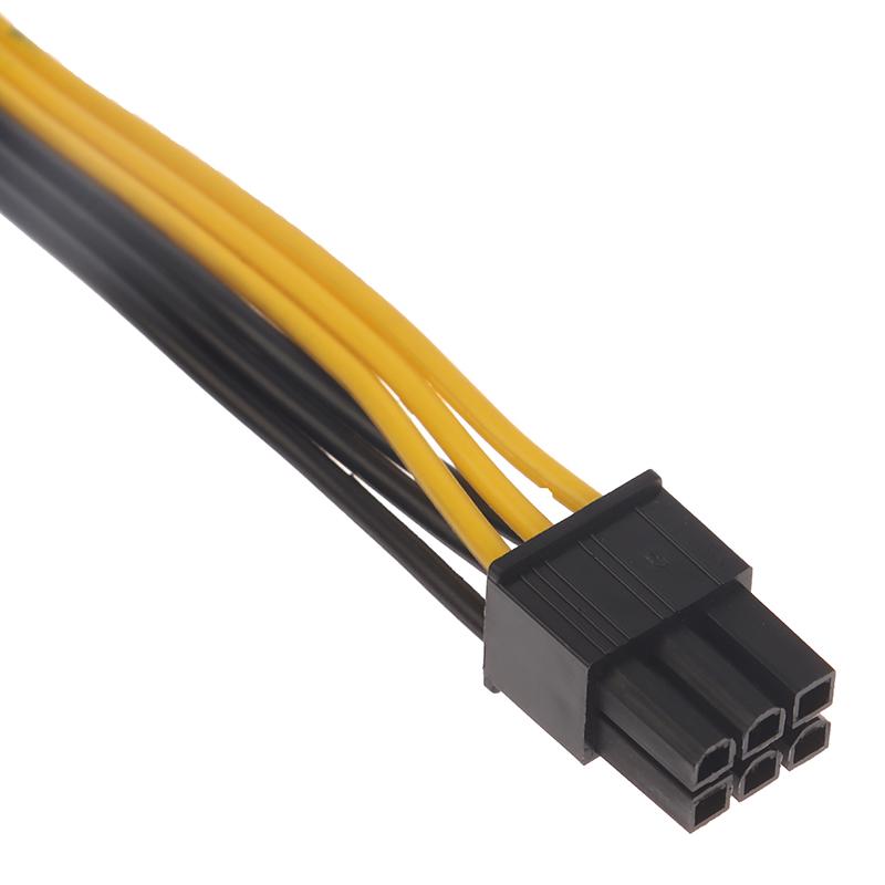 Кабель питания материнской платы компьютера CPU 6Pin DC5521 на 6Pin 6-контактный разъем CPU Внешний 18AWG