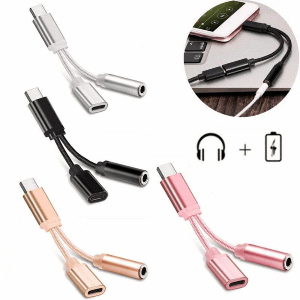 Jack Digital Cables Type C To 3.5 mm Adapter Audio Cables Type-C To 3.5mm Connector Usb C Cable
