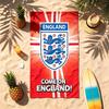 England National Football Team (1) Theme Beach Towel Sand Resistant Soft And Comfortable Suitable For The Pool Camping Yoga And Diving A Travel