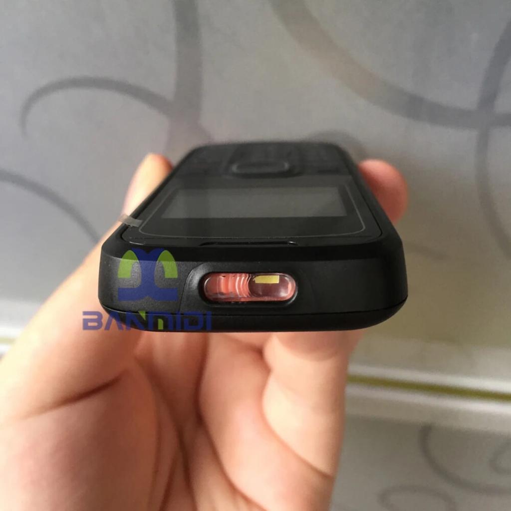 Восстановленный Nokia 1202 Оригинальный Разблокированный 2G GSM 900/1800 Фонарик Клавиатура Мобильный Телефон