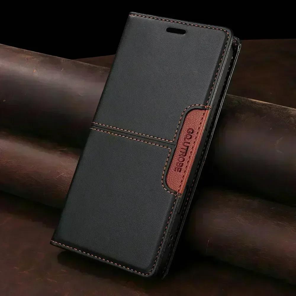 Realme C75 C73 C71 4G 5G 2025 Роскошный чехол RFID Кожаный 360 Защита Кошелек Funda Чехол для Realme C75 Телефон Reami C 75 Магнитная крышка