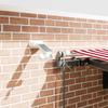 Awning Fabric Red and White 450 x 300 cm Polyester