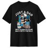 Just A Dad Who Always Came Back With The Milk Tshirt Hipster Tshirts Short Sleeve Streetwear Tops Summer Plus Size Clothing