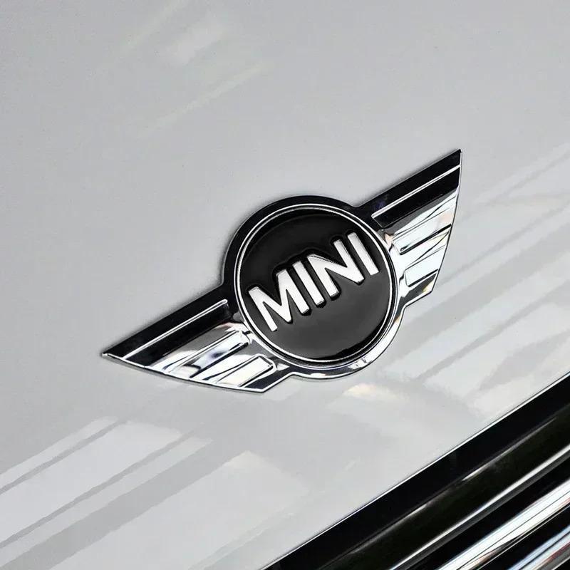 Для BMW Mini Cooper One S Countryman Clubman JCW F55 F56 R55 R56 R60 Аксессуары 3D Металлическая Наклейка на Кузов Автомобиля Эмблема Значок Декали