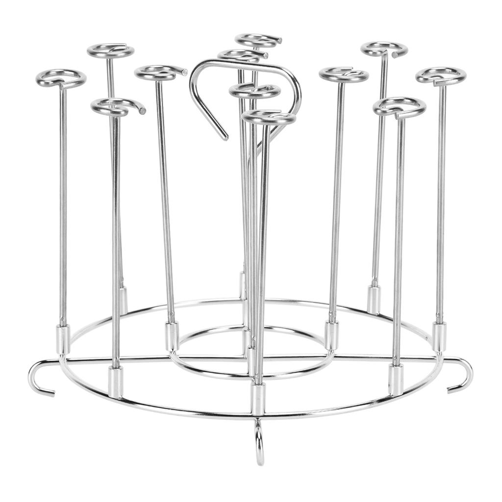 304 Stainless Steel Skewers Stand Set Multifunction Grill Dehydration Rack Fryer Accessories for