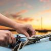 ULEES Marlin Spike Knife: 6.5-Inch Stainless Steel Rigging Tool - Versatile Sailors Knife with Knot Untying Spike for Boating, Camping and Rope Work