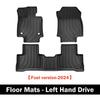 Car Floor Mats For Toyota RAV4 RAV-4 2025 Fuel Version TPE Waterproof Floor Liner Trunk Mat Floor Carpet Backrest Pad