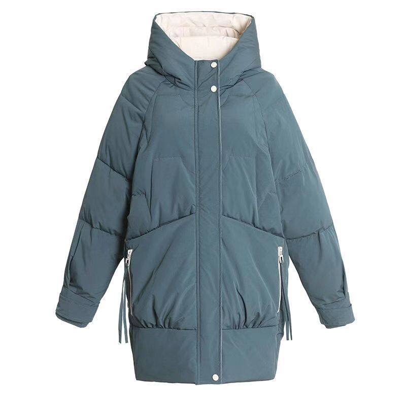 Зимнее пуховое хлопковое пальто Женское хлопковое пальто