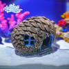Pine Cone Fish Tank Ornament & Hamster Hideaway - Unique Aquarium Decor