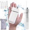 Oral Irrigator Portable Cordless Dental Water Flosser Suitable for Home Travel White