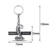 NOBP7 3D Metal Alloy Car Keychain Badge Logo Auto Decor Accessory For Ford Fiesta Focus 2 Mondeo mk4 Mustang Ranger Kuga S-MAX Transit