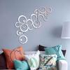 DIY 3D Mirror Circle Wall Stickers for Home Decoration